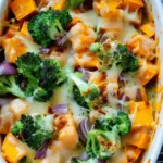 Brokkoliauflauf mit Süßkartoffeln – Kinderrezept