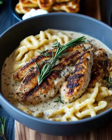 Hähnchen in Kräutersauce iMG