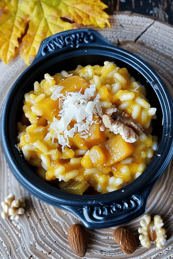 Kürbisrisotto mit Hokkaido