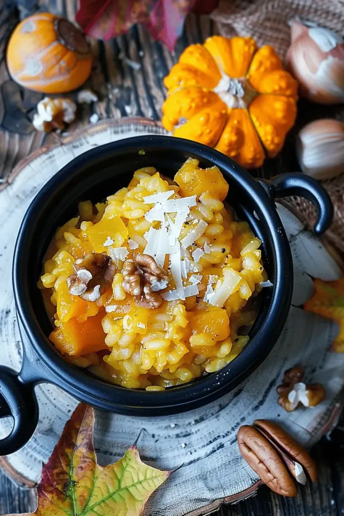 Kürbisrisotto mit Hokkaido