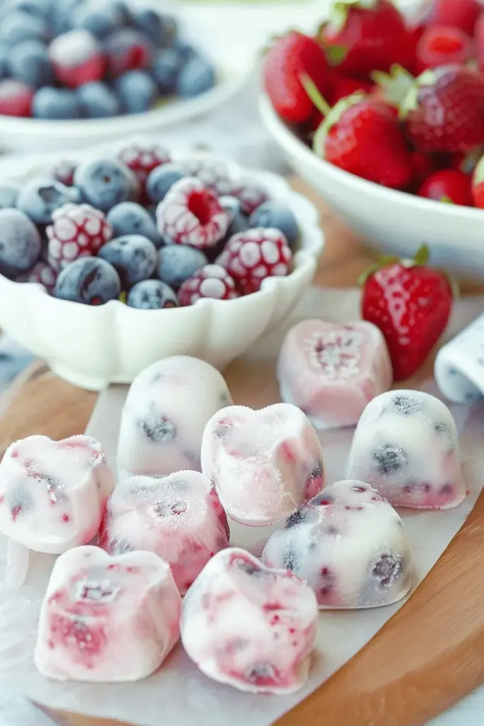 Low Carb Frozen Yoghurt Bites – 2 Zutaten