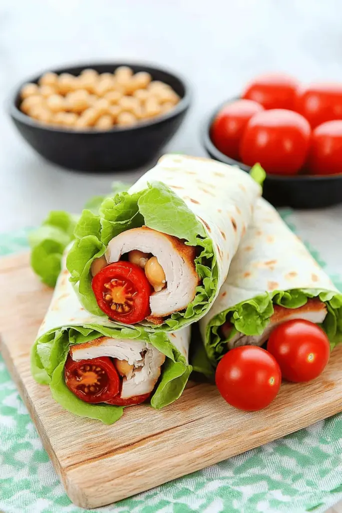 Low Carb Salatwraps – gesundes Fingerfood
