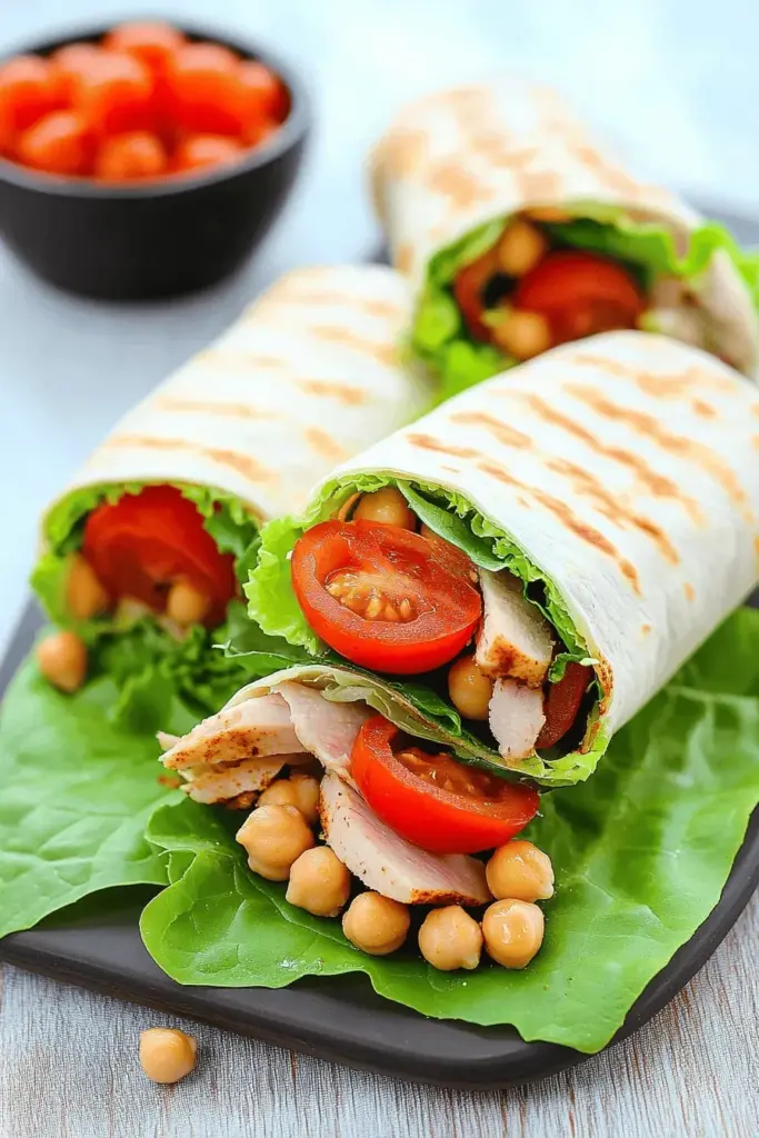 Low Carb Salatwraps – gesundes Fingerfood