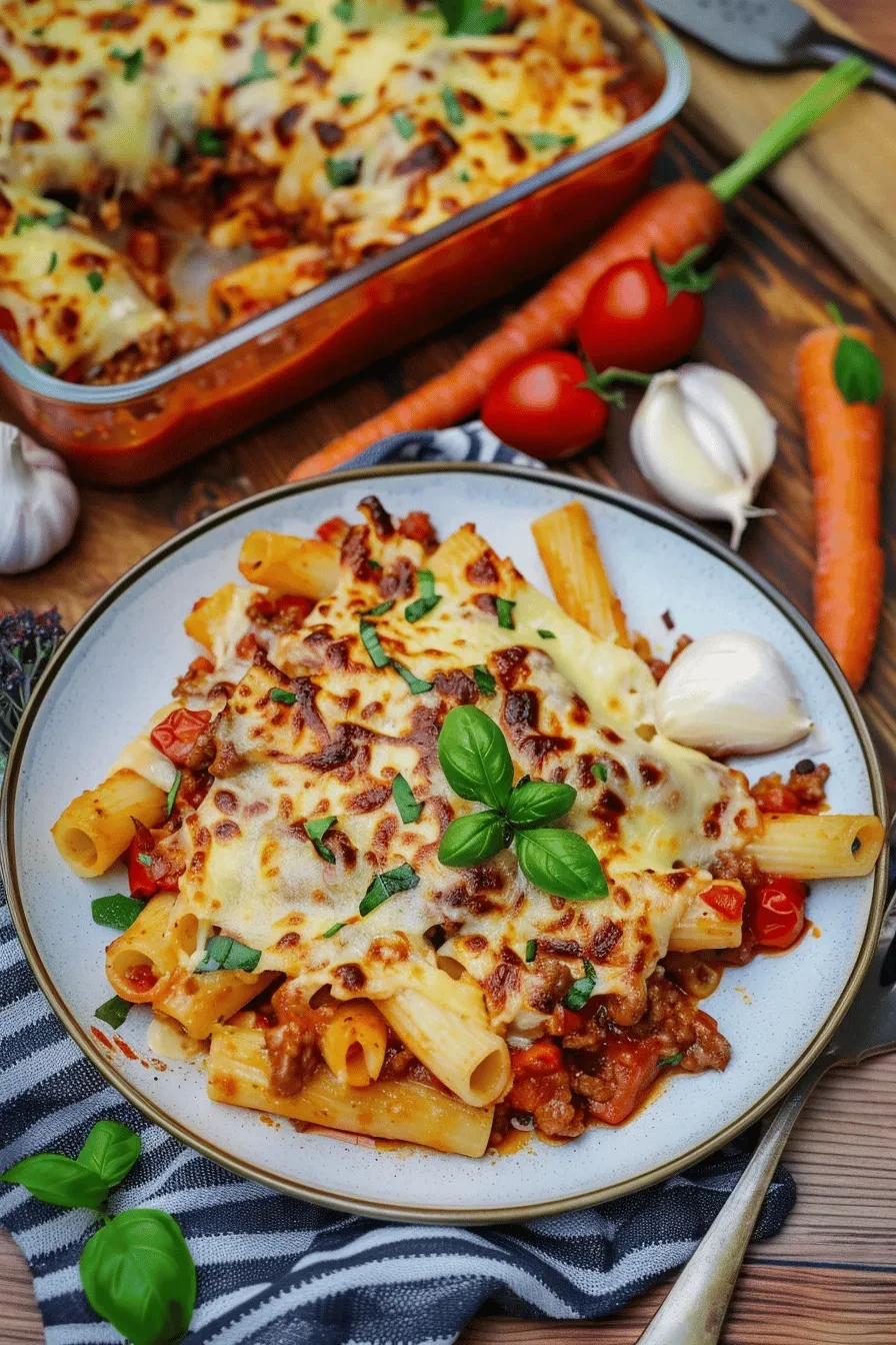 Nudelauflauf mit Hackfleisch – ganz einfach!