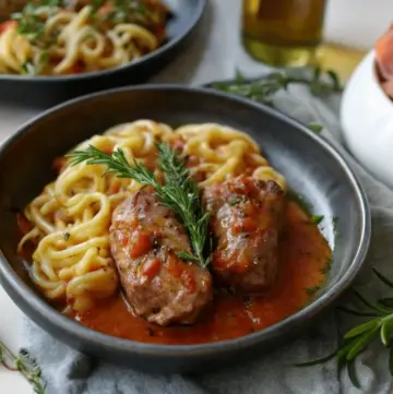 Schweinefilet mit Parmaschinken aus dem Ofen