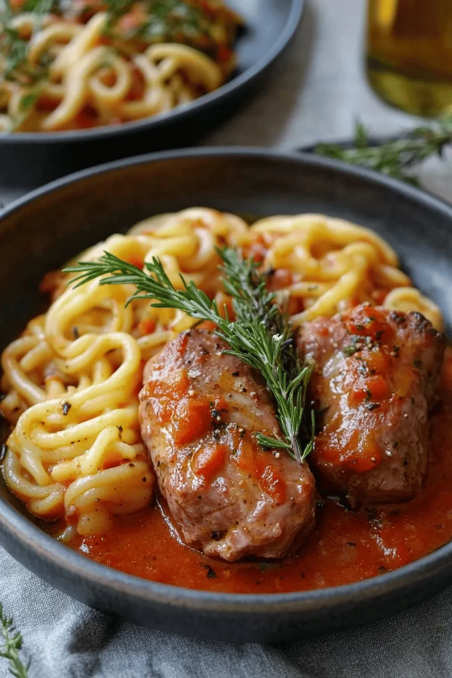 Schweinefilet mit Parmaschinken aus dem Ofen
