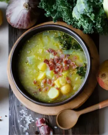 Wirsingsuppe mit Kartoffeln Img