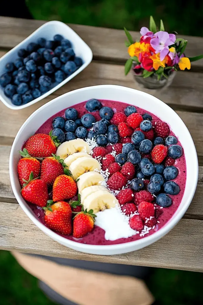 Acai Smoothie Bowl – der Smoothie zum Löffeln