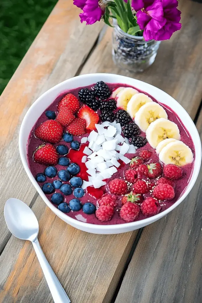 Acai Smoothie Bowl – der Smoothie zum Löffeln