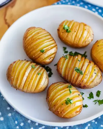 Fächerkartoffeln aus dem Ofen ganz einfach