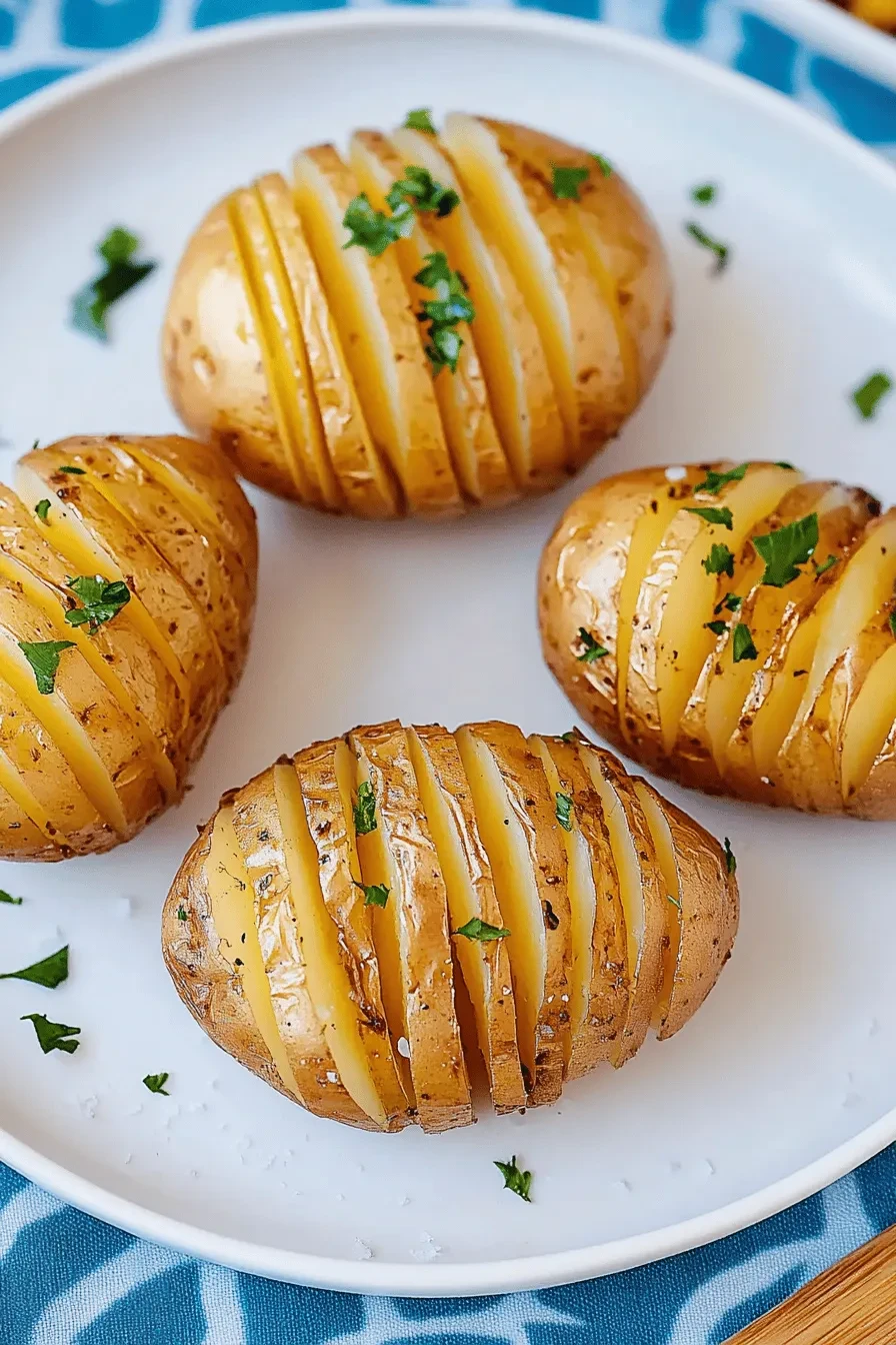 Fächerkartoffeln aus dem Ofen ganz einfach