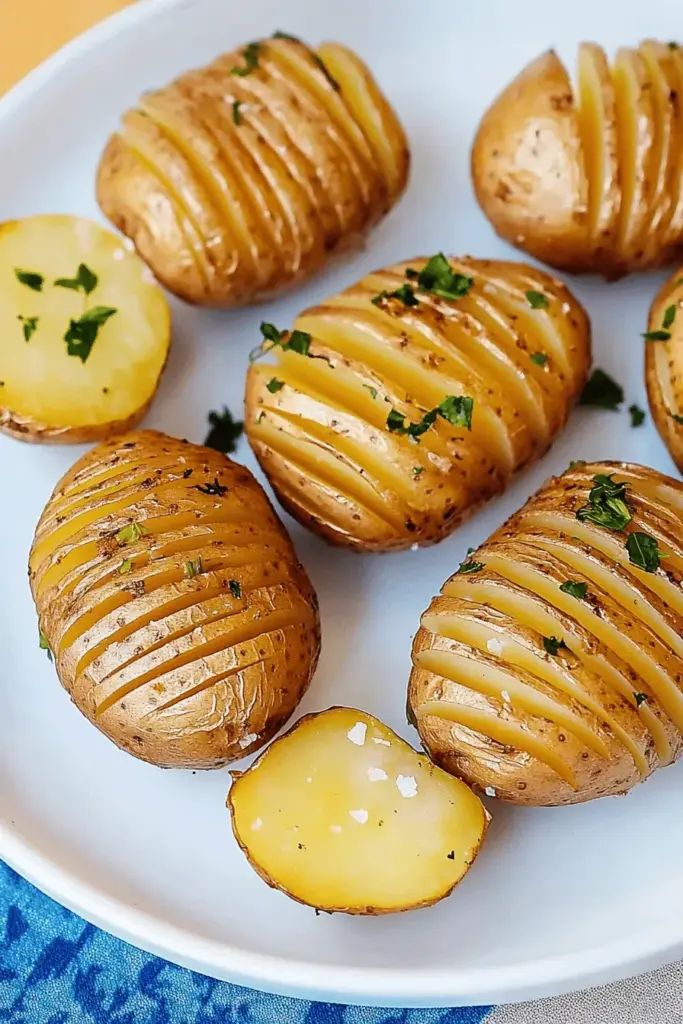 Fächerkartoffeln aus dem Ofen ganz einfach