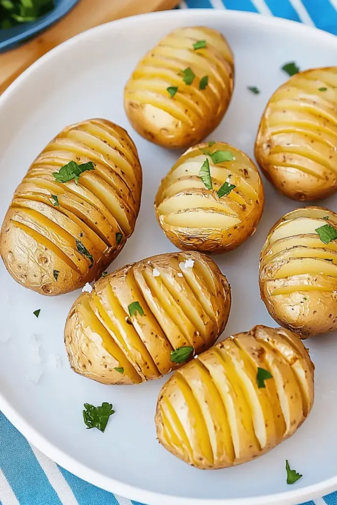 Fächerkartoffeln aus dem Ofen ganz einfach