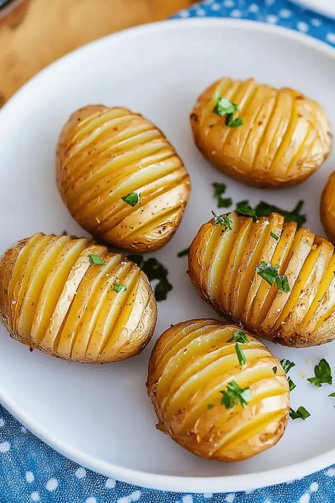 Fächerkartoffeln aus dem Ofen ganz einfach