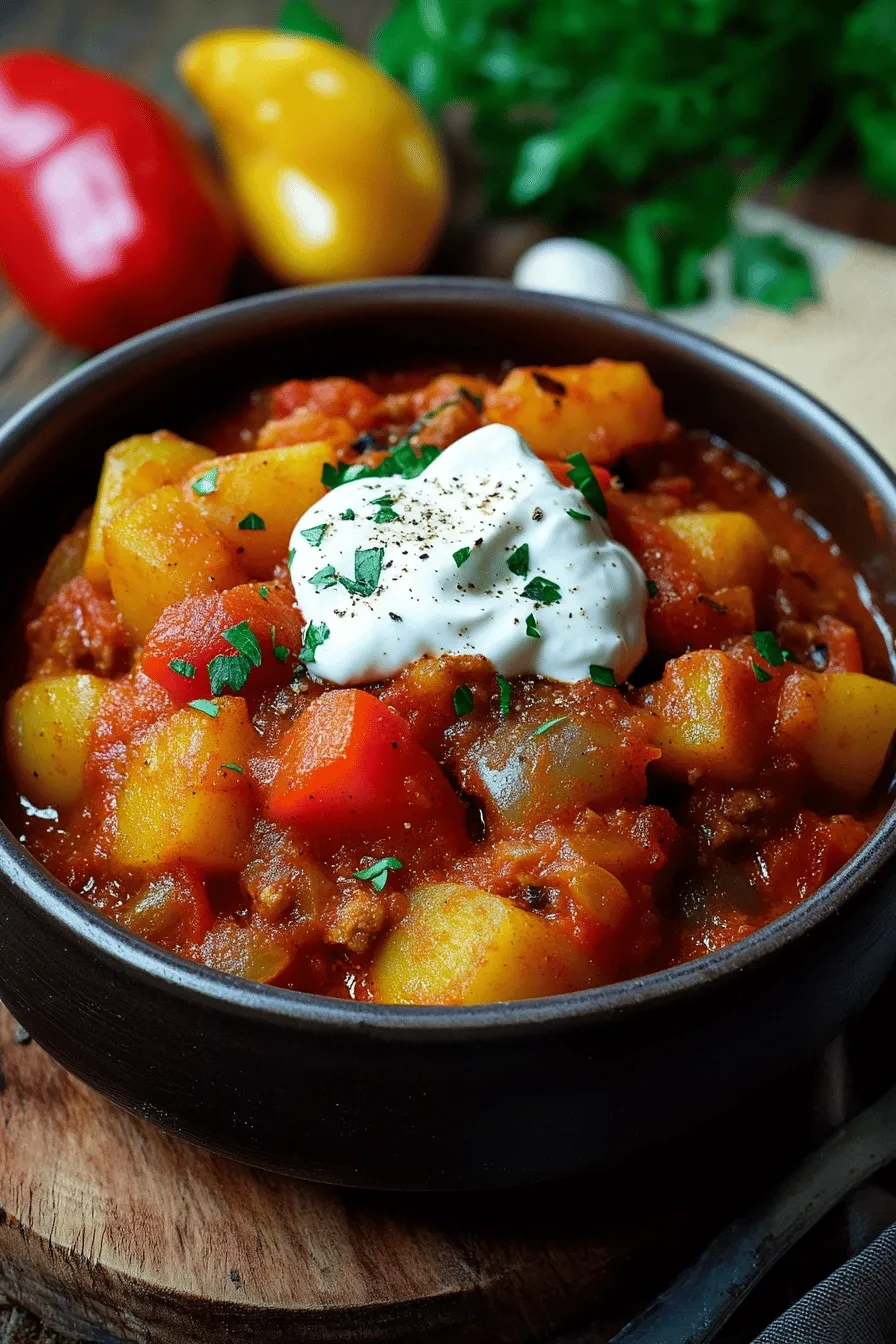 Kartoffelgulasch