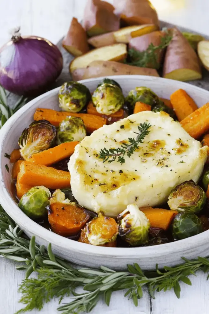 Low Carb Ofengemüse mit Ofenkäse