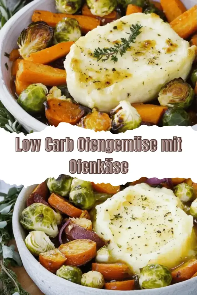 Low Carb Ofengemüse mit Ofenkäse