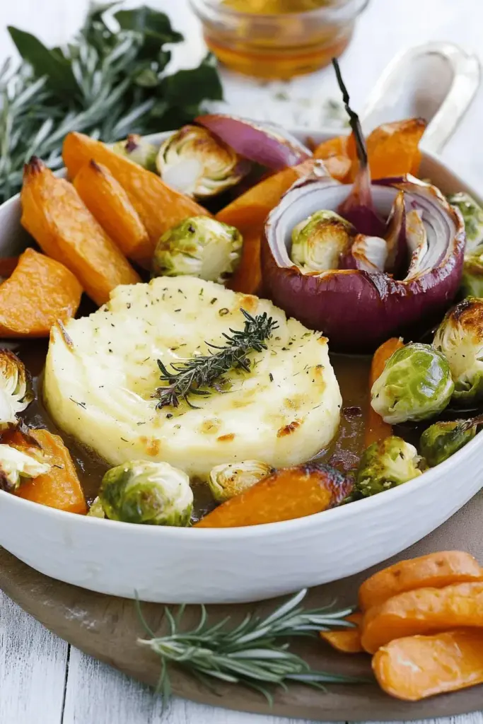 Low Carb Ofengemüse mit Ofenkäse