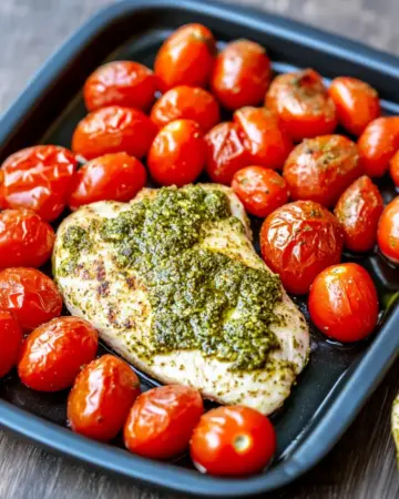 Pesto-Hähnchen mit 3 Zutaten