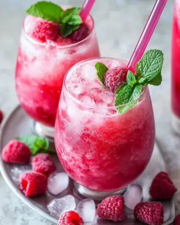 Pink Drink – das Trendgetränk mit Himbeeren