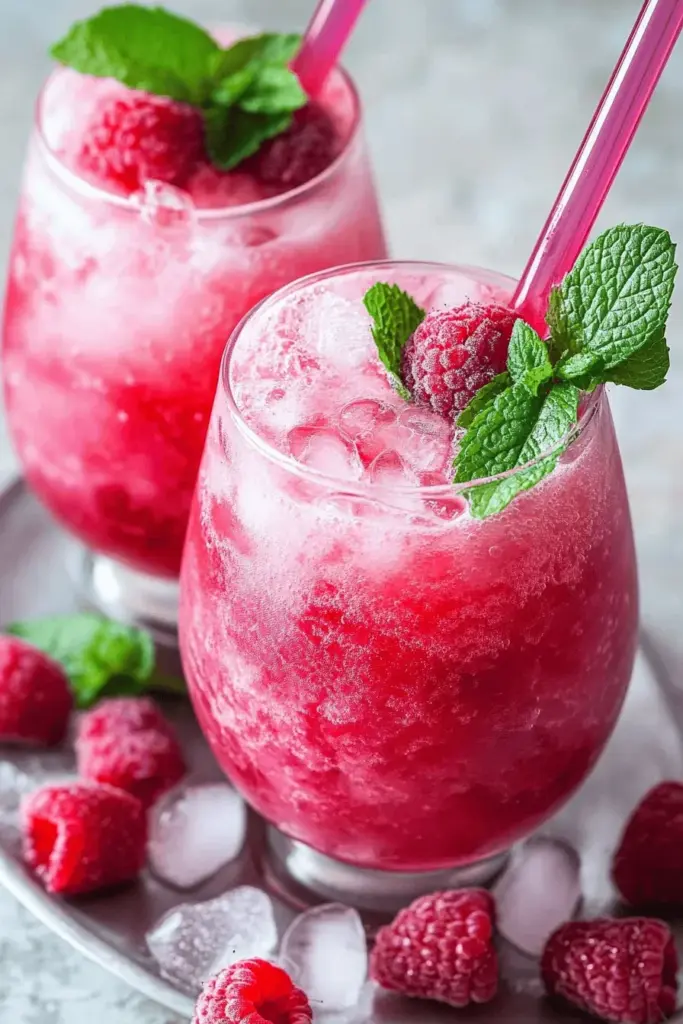 Pink Drink – das Trendgetränk mit Himbeeren