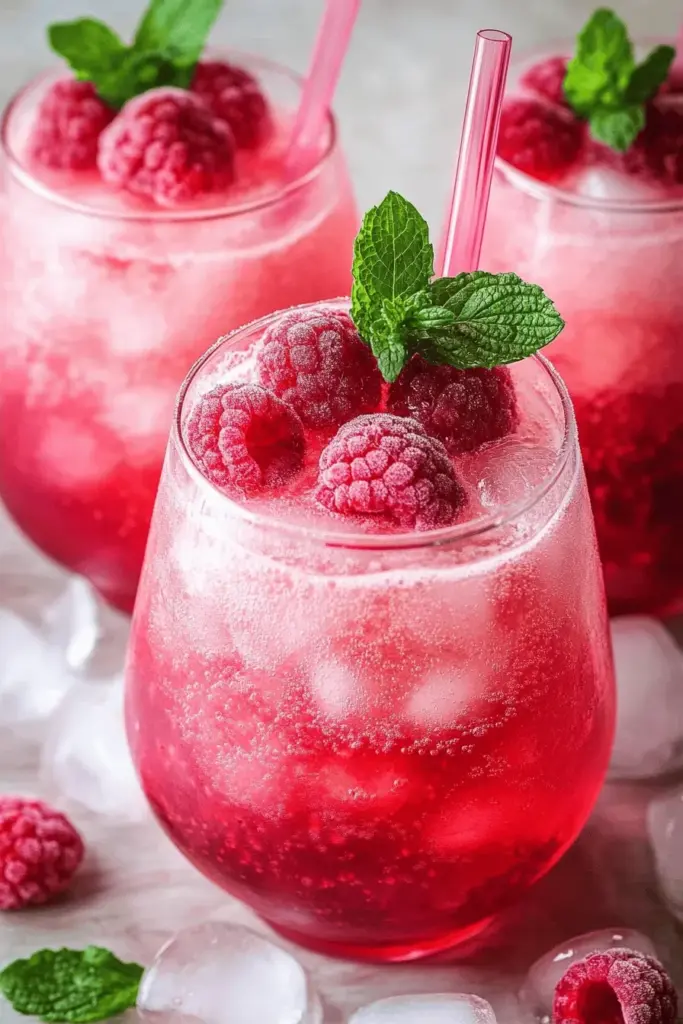 Pink Drink – das Trendgetränk mit Himbeeren