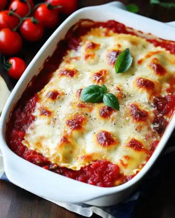 Ravioliauflauf mit Tomatensauce Img