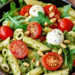 Schneller Nudelsalat mit Pesto