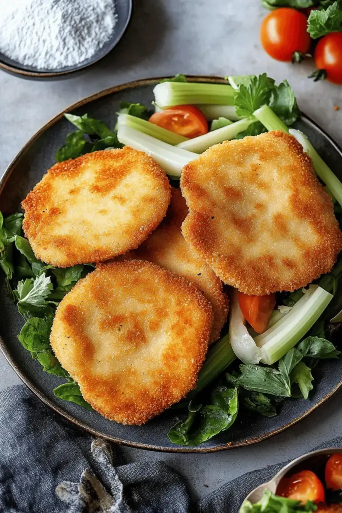 Sellerieschnitzel – knusprig, einfach & lecker