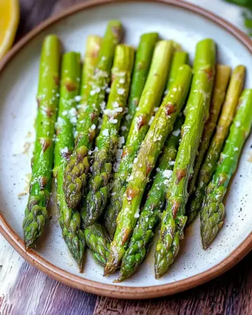 Spargel aus der Heißluftfritteuse