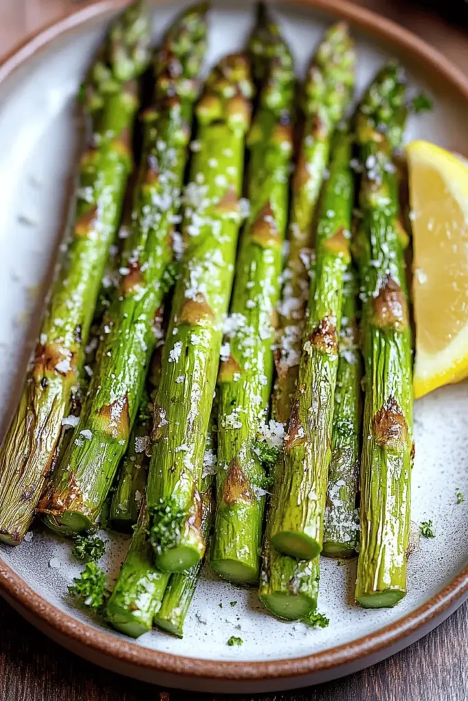 Spargel aus der Heißluftfritteuse