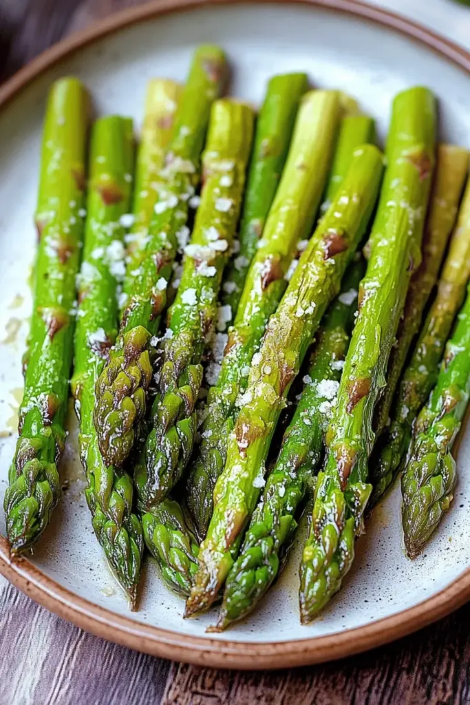 Spargel aus der Heißluftfritteuse