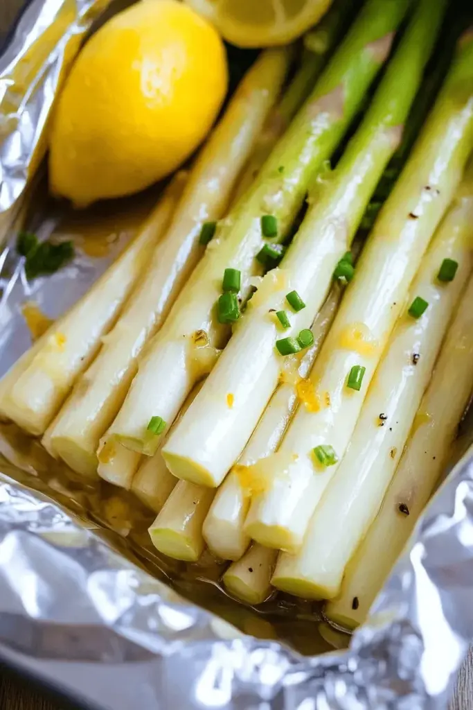 Spargel in Alufolie – einfaches Rezept