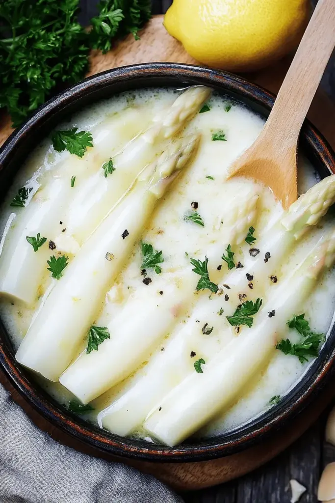 Spargelragout ganz einfach