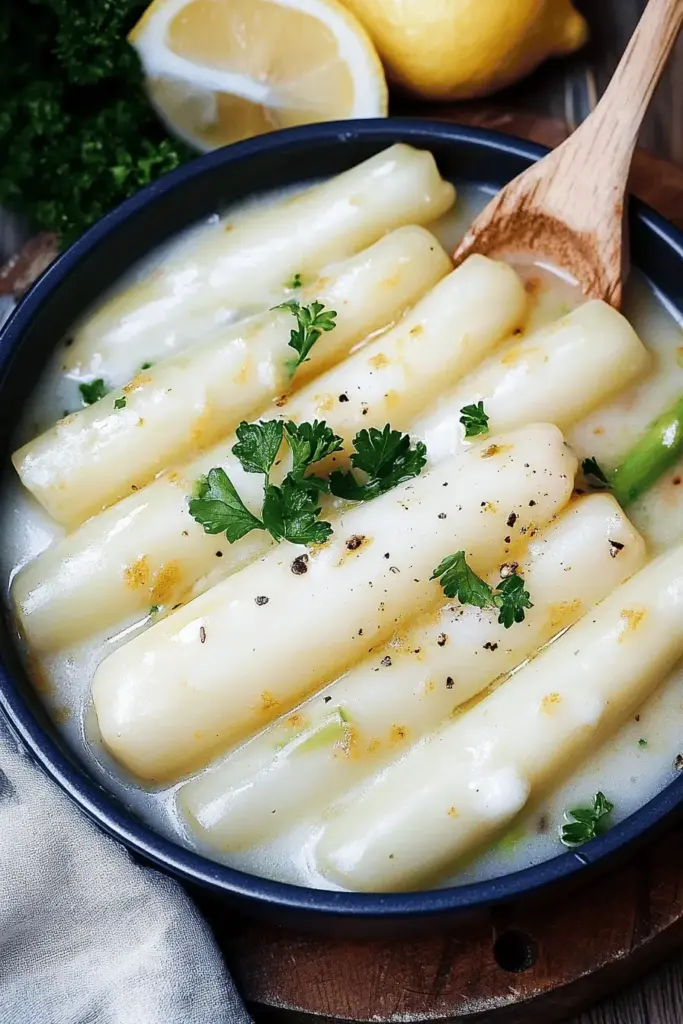 Spargelragout ganz einfach