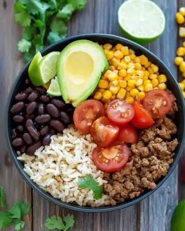 Taco Bowl mit Hackfleisch Img